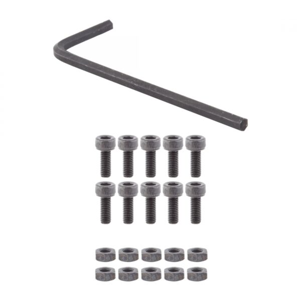PEDALS OR8 VEX M3-8 REP PINS BK BGof10