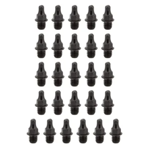 PEDALS OR8 RASCAL M4-10 SS REP PINS BK BGof26