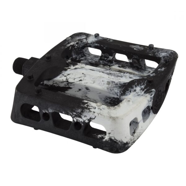 PEDALS ODY MX TWISTED PRO PC 9/16 BK/WH-SWIRL