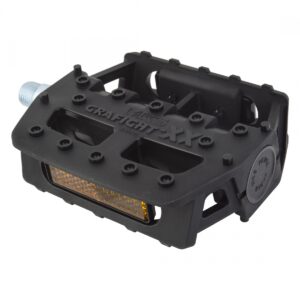 PEDALS MKS GRAFIGHT-XX PLATFORM 9/16 BK