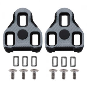 PEDAL CLEAT EXUSTAR BLK11+ KEO LOOK FIXED BK/GY (M)