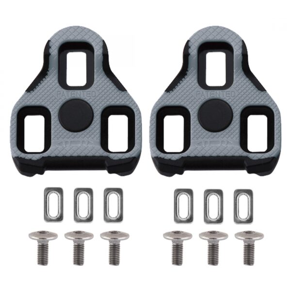 PEDAL CLEAT EXUSTAR BLK11+ KEO LOOK FIXED BK/GY (M)