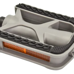 PEDALS SUNLT NON-SLIP GRAY w/RUBBER 1/2