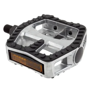 PEDALS SUNLT CRUSER ALY RUBBER GRIP 1/2 STRAP COMPATIBLE