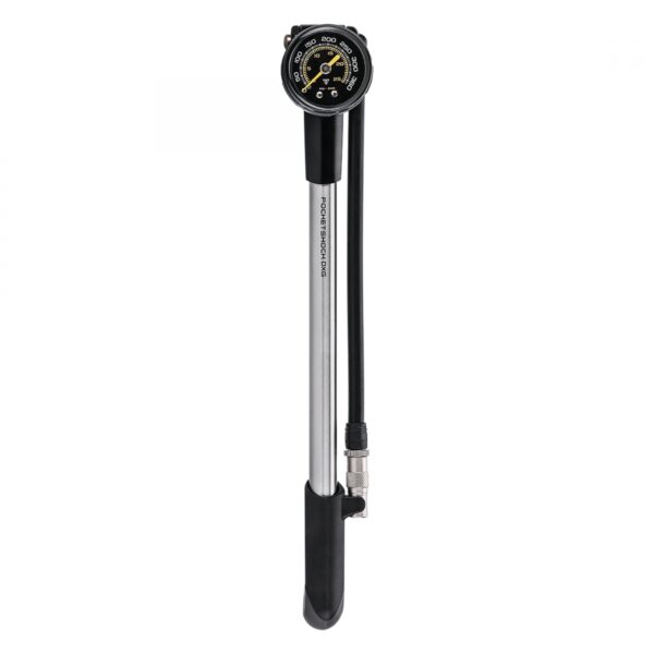 PUMP TOPEAK SHOCK POCKET DXG XL w/GAUGE MESH HOSE SL