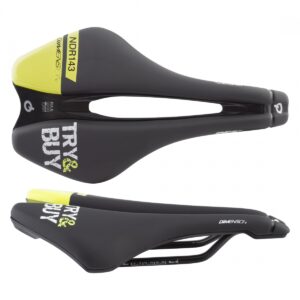 SADDLE PROLOGO TRY&BUY DIMENSION NDR STL 143 BK/YL