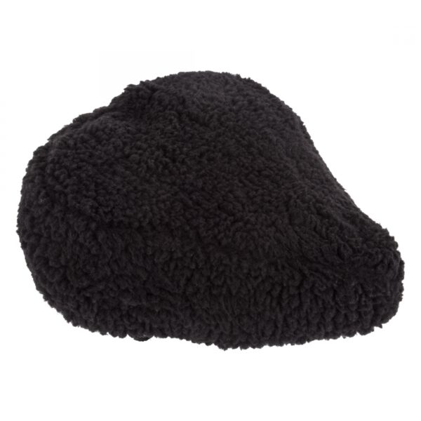 SEAT COVER SUNLT FURRY CRUISER BK