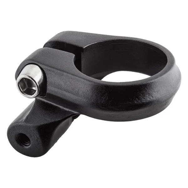 SEATPOST CLAMP SUNLT ALY-28.6 BK w/RACK MNT