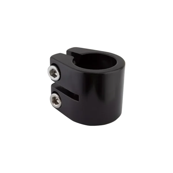 SEATPOST CLAMP BK-OPS DBL VISE 1-1/8 BK