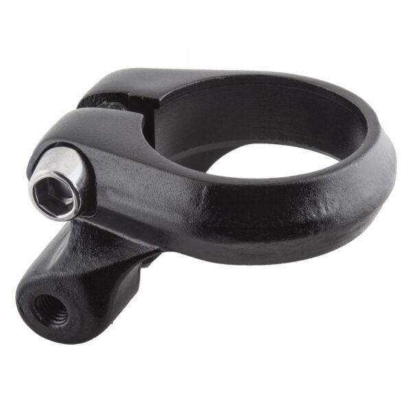 SEATPOST CLAMP SUNLT ALY-29.8 BK w/RACK MNT