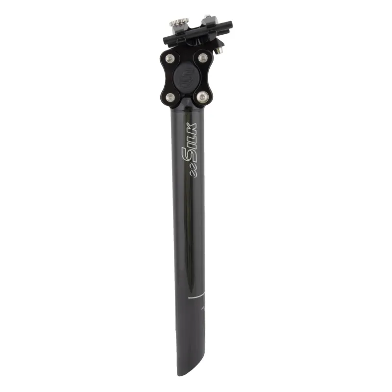 SEATPOST CC EESILK CRBN SUSPN 27.2x353mm BK