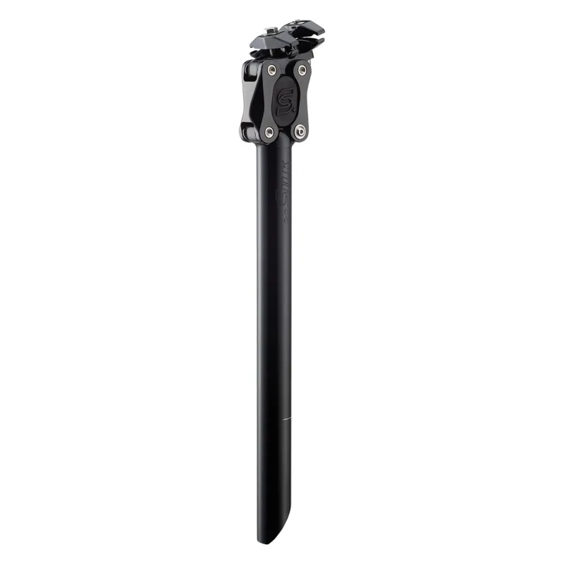 SEATPOST CC EESILK+ ALY SUSPN 27.2x387mm BK