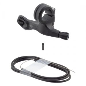SEATPOST OR8 HANGTIME DROPPER REMOTE ONLY FLAT BAR COMP w/CABLE/HOUSING BK