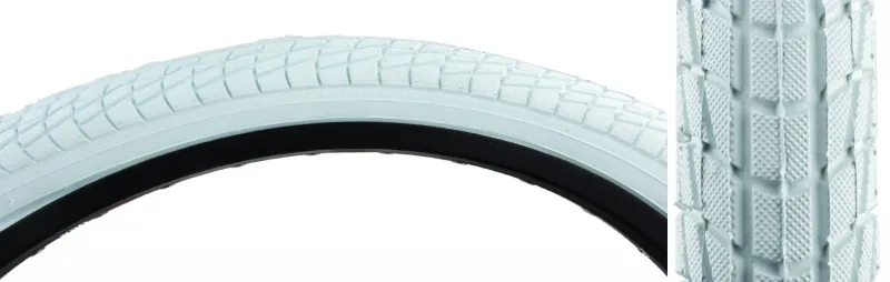 TIRE SUNLT 18x2.0 WH/WH KONTACT K841 WIRE