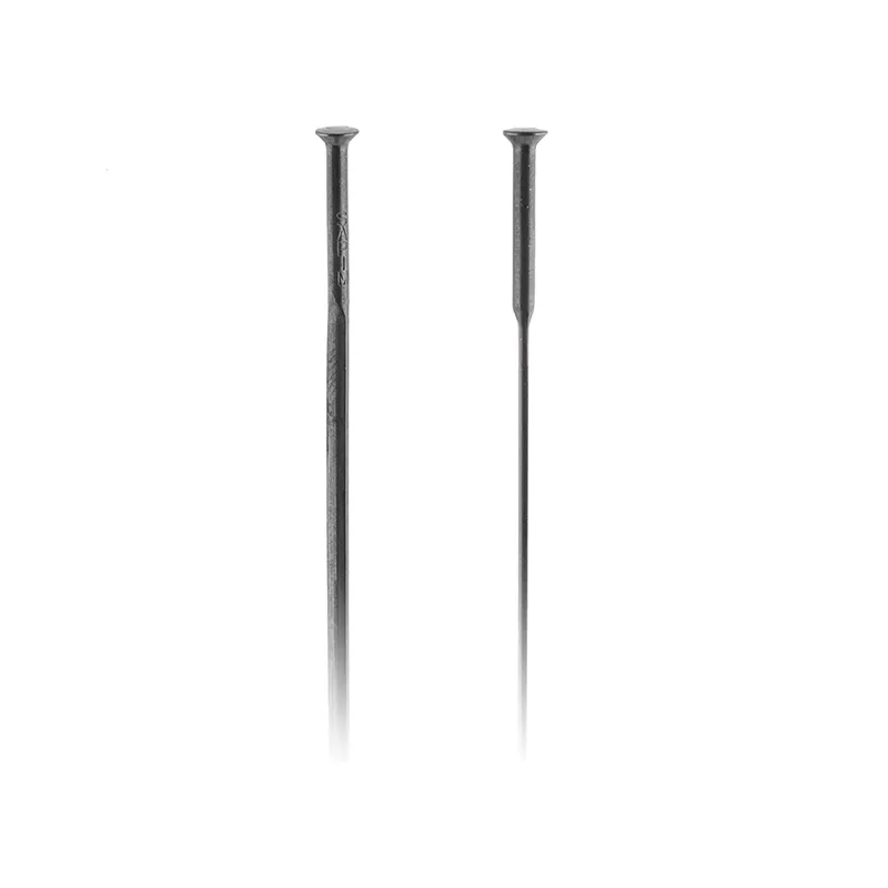 SPOKE BULK SAPIM CXRAY STRAIGHT PULL BK BLADED 310 NO-THREADS w/oNIPL (cuttable to 265mm)