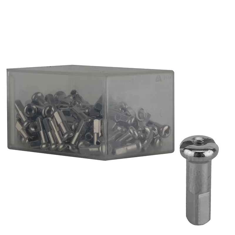 SPOKE NIPPLE DT BRASS 2.0x14mm SL BXof100