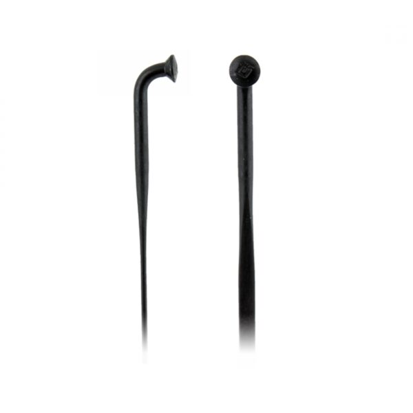 SPOKE BULK DT AEROLITE BK 2.0/.9/2.3 256