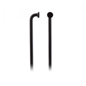 SPOKE BULK CN SS BK 12g 256 w/oNIPL