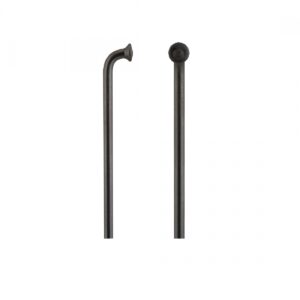 SPOKE BULK SAPIM LEADER BK 13g 2.34 128 w/oNIPPLE