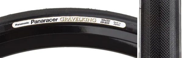TIRE PAN GRAVELKING 700x26 FOLD BK/BK