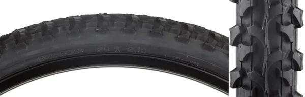 TIRE SUNLT 26x2.1 BK/BK ALPHA BITE K831 WIRE