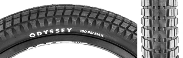 TIRE ODY MIKE A 20x2.45 BK/BLK WIRE