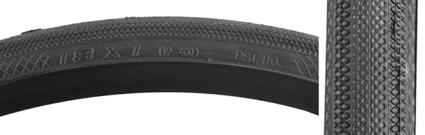 TIRE VEE SPEEDSTER 18x1 BK FOLD