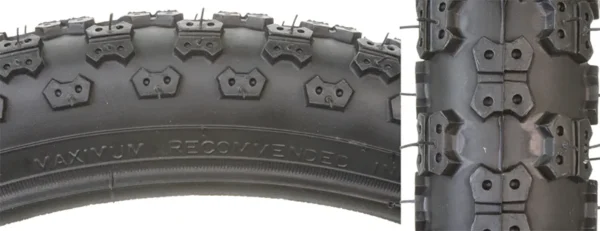 TIRE SUNLT 20x2.125 BK/BK MX3 K50 WIRE