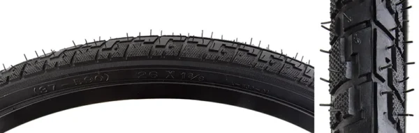 TIRE SUNLT 26x1-3/8 BK/BK HYBRID K830 WIRE