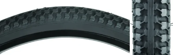 TIRE SUNLT 26x2.125 CST727 BK/BK RAISDCTR K52 WIRE