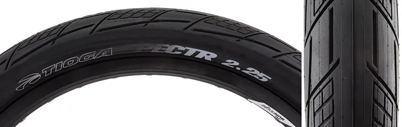 TIRE TIOGA SPECTR 20x2.25 WIRE BK 100psi