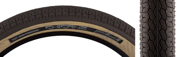 TIRE SE BIKES CHICANE 26x3.5 BK/TAN WIRE/72