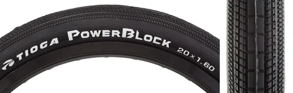 TIRE TIOGA POWERBLOCK S-SPEC 20x1.6 FOLD BK
