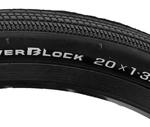 TIRE TIOGA POWERBLOCK 20x1-3/8 WIRE BK
