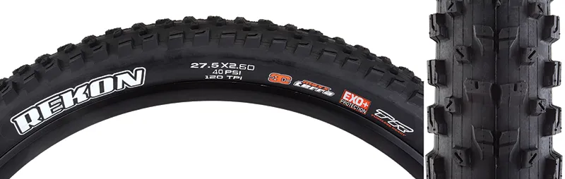 TIRE MAX REKON 27.5x2.6 BK FOLD/60 TERRA/EXO+/TR