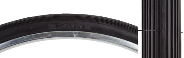 TIRE SUNLT 26x1-3/8 S5/6 BK RD K23 WIRE