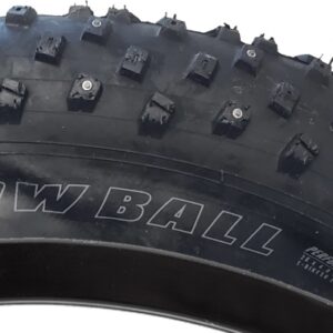 TIRE VEE SNOWBALL 20x4.0 BK/BK WIRE/26 ENDURO/OVER RIDE/STUD-120 E50 MAX36PSI