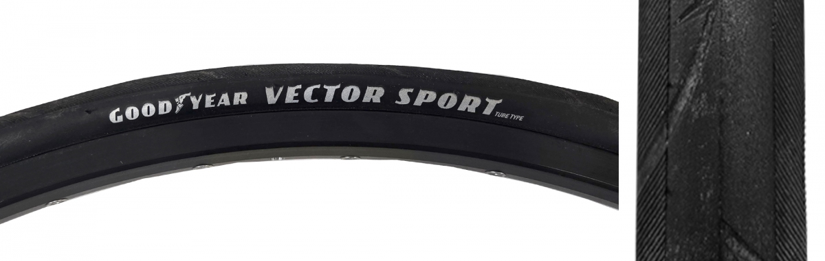 TIRE GOODYEAR VECTOR SPORT 700x32 BK FOLD HP/DUAL/RSH