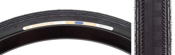 TIRE PAN GRAVELKING SS 27.5x1.5 (650Bx38) FOLD TBLS BK/BK (O)