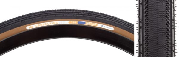TIRE PAN GRAVELKING SS 27.5x1.5 (650Bx38) FOLD TBLS BK/BN (O)