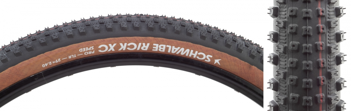 TIRE SWB RICK XC 29x2.4 EVO BK/TAN ADDIX SPEED TLR E25 FOLD