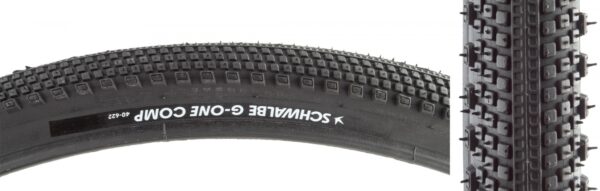 TIRE SWB G-ONE COMP 700x40 K-GUARD BK/BSSK GREEN COMPOUND WIRE