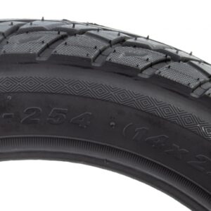 TIRE SUNLT SCOOTER 14x2.5 BK/BK K1087