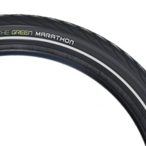 TIRE SWB MARATHON 16x1.35 (35-349) PERF TWIN SKIN GN-GUARD BK/BK/REF ADDIX ECO E25 WIRE