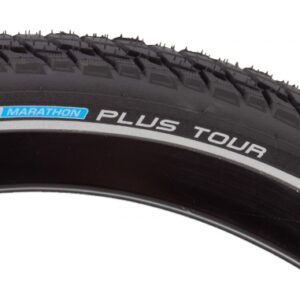 TIRE SWB MARATHON PLUS TOUR 700x35 PERFTWIN SKIN SM-GUARD BK/BK/REF ADDIX E50 WIRE