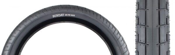 TIRE SUNDAY STREET SWEEPER V2 20x2.25 BK/BK WIRE
