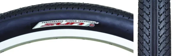 TIRE SUNLT 26x2.25 BK/BK CRUISER K912 w/SUN LOGO WIRE