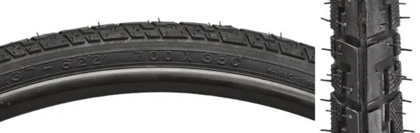 TIRE SUNLT 700x35 BK/BK NIMBUS K830 WIRE