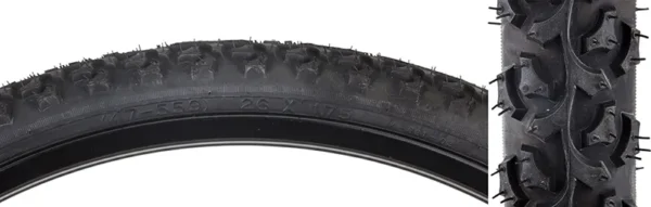 TIRE SUNLT 26x1.75 BK/BK ALPHABITE K831 WIRE