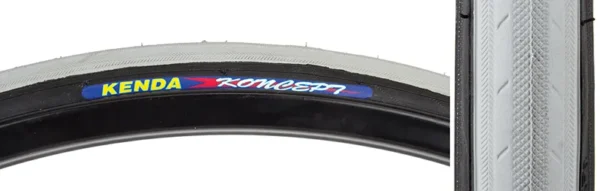 TIRE KEN KONCEPT 650Cx23 GY/BK WIRE 23-571 110lb K191